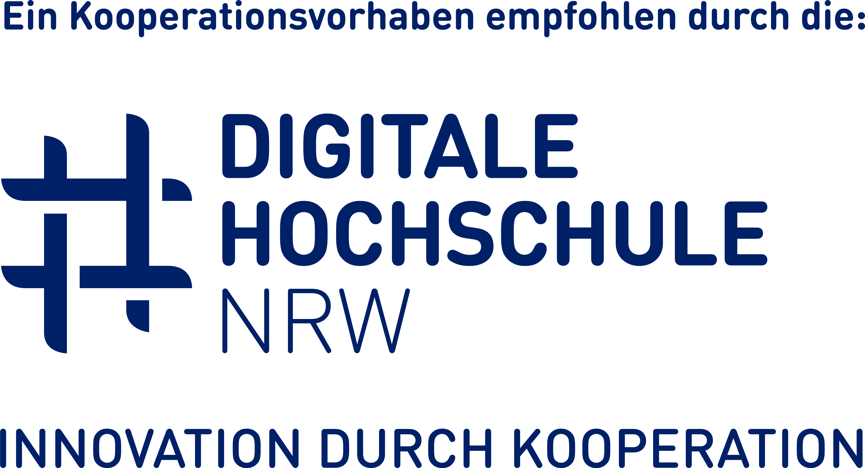 Grafik: Koooperationsvorhaben für die Digitale Hochschule NRW