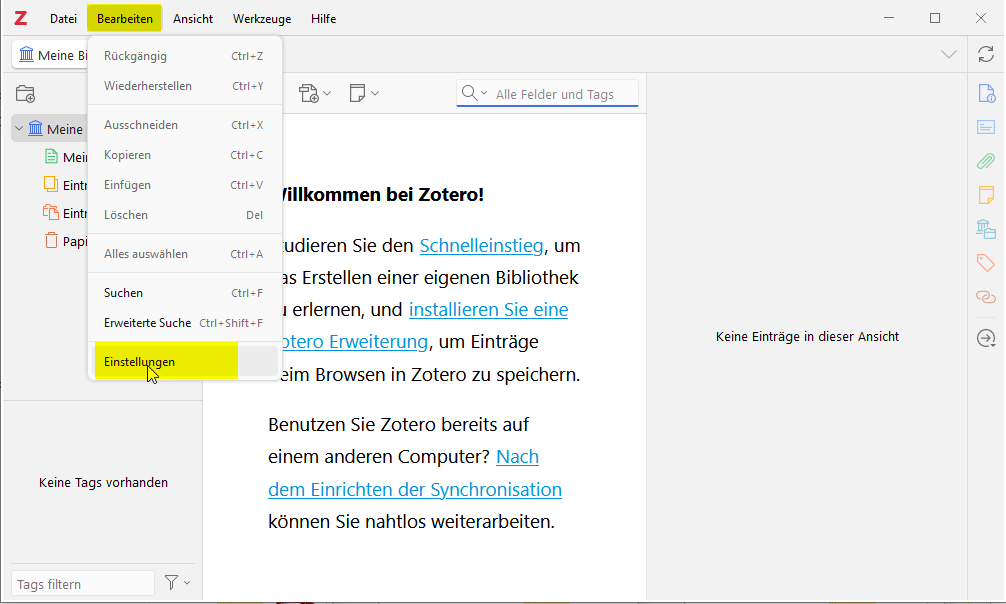 Illustrierender Screenshot