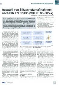 Preview 1 of Auswahl von Blitzschutzmaßnahmen nach DIN EN 62305 VDE 0185_305_ x.pdf