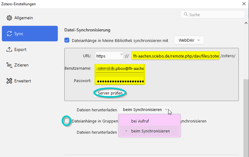 Illustrierender Screenshot