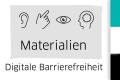 Öffnen Digitale Barrierefreiheit - Materialien