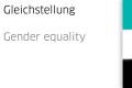 Öffnen Team Gleichstellung