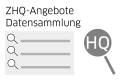 Öffnen ZHQ-Angebote Datensammlung